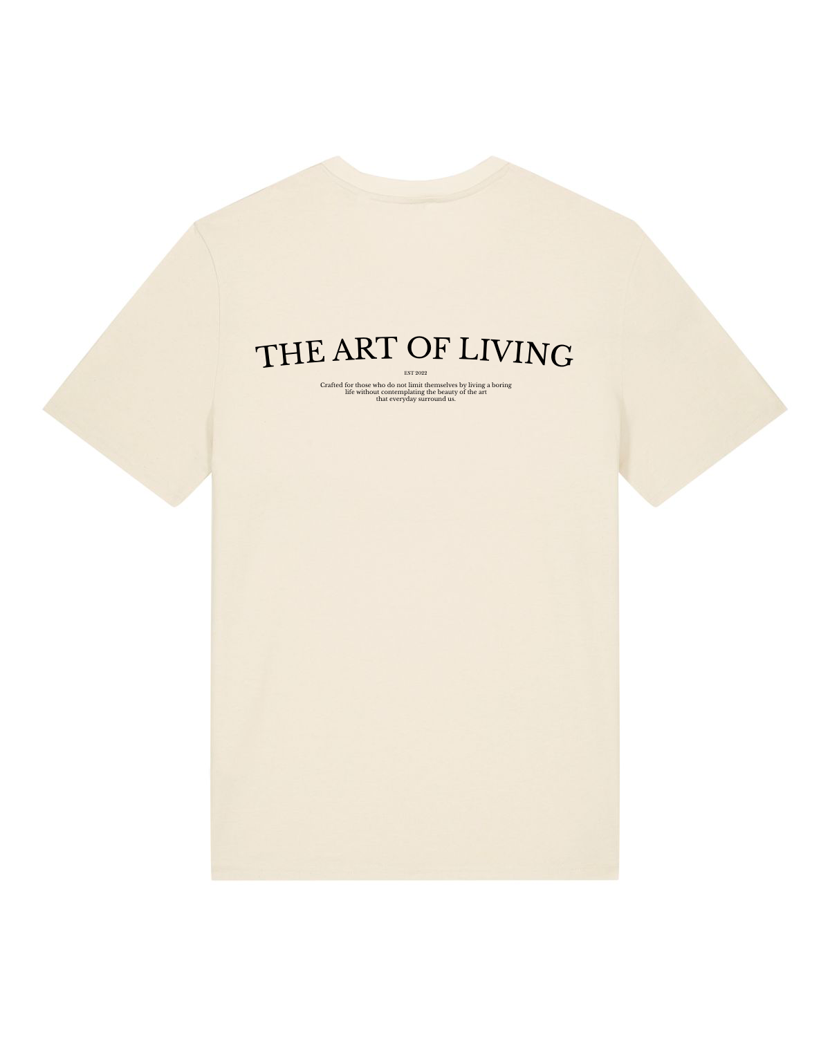 Art of Living T-Shirt - Cream
