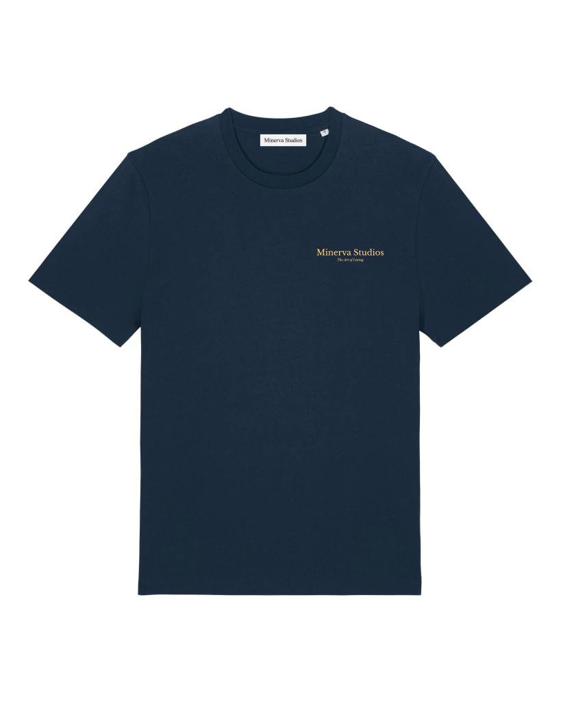 Art of Living T-Shirt - Navy