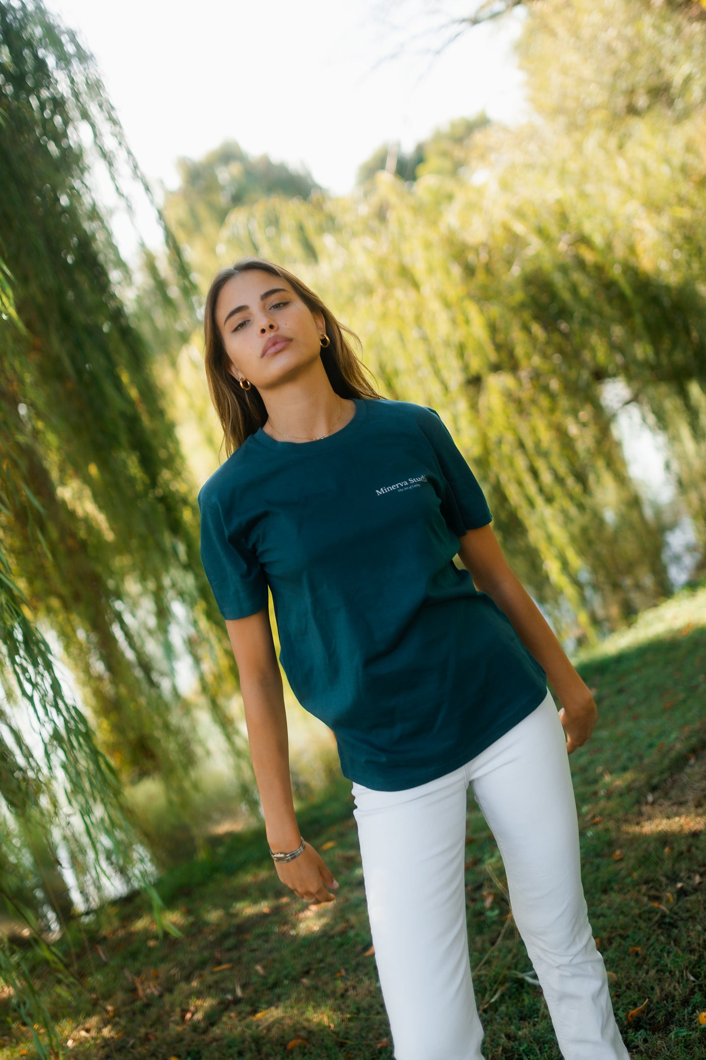 Art of Living T-Shirt - Bottle Green