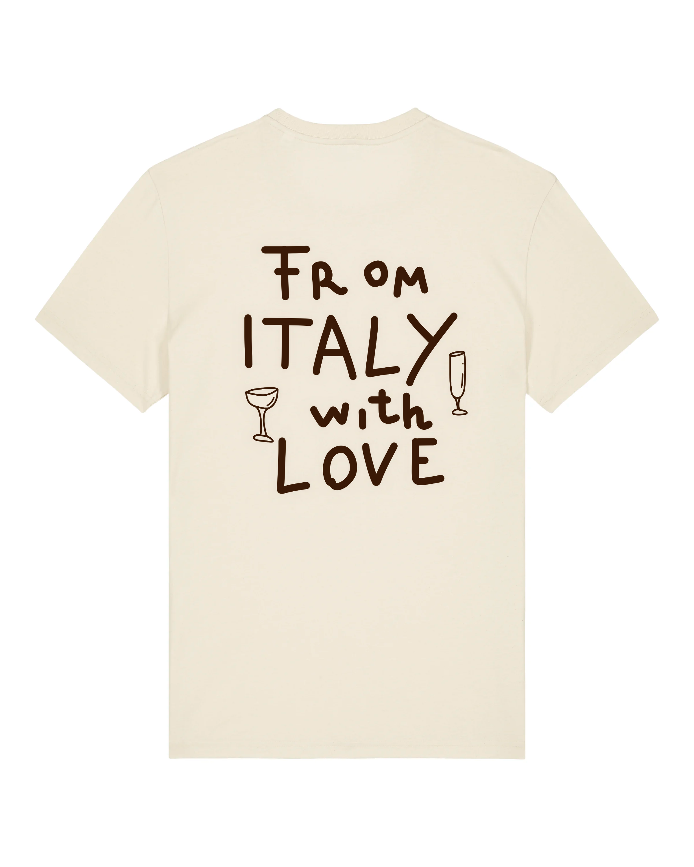 From Italy with Love T-Shirt - Cream