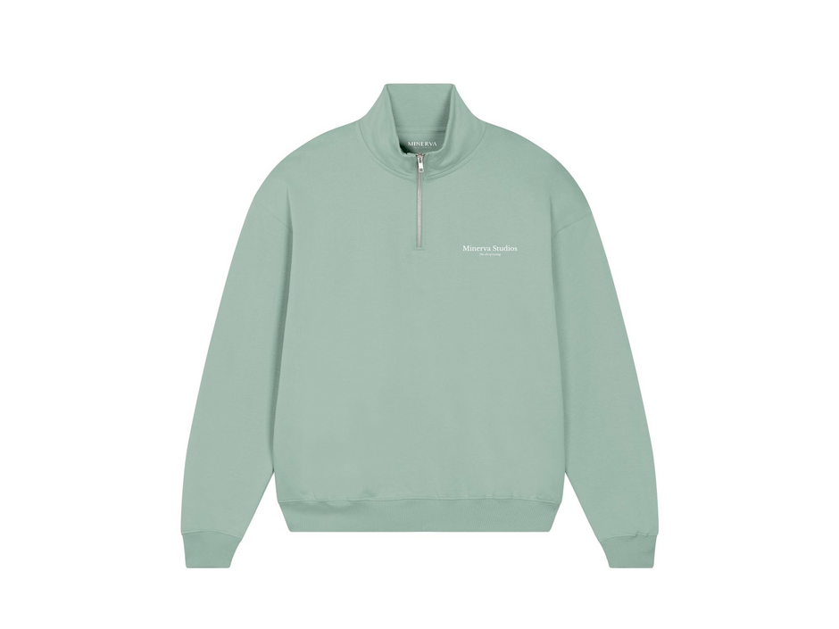 MINERVA striped crew neck jacket