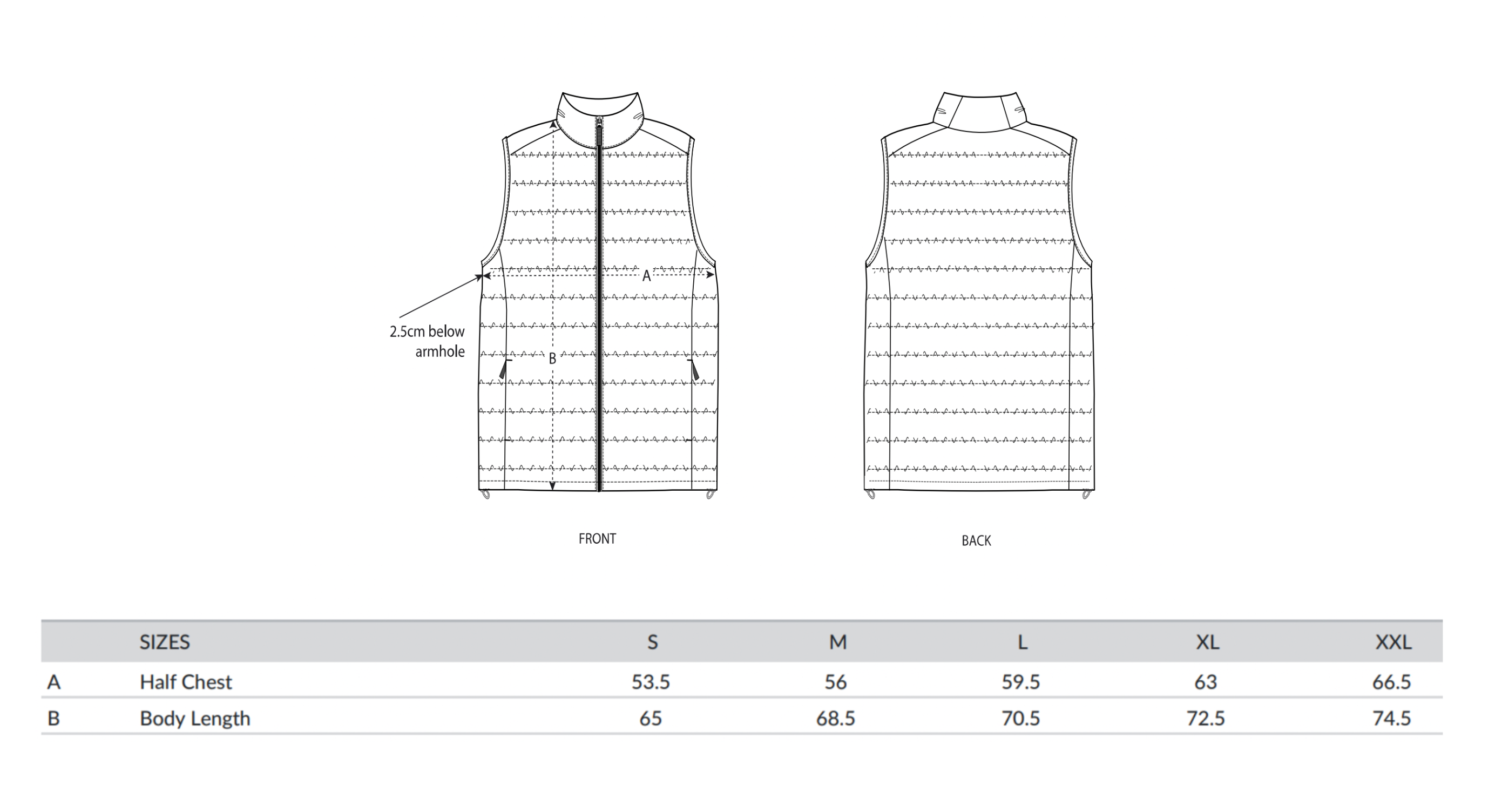 Sleeveless Jacket